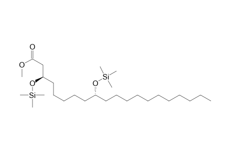 Methyl (3R,9R)-3,9-bis[(trimethylsilyl)oxy]-eicosanoate