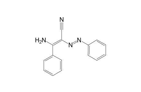 3-Amino-2-(phenylazo)cinnamonitrile