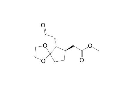 (6R,7R)-Methyl [6-(2-Oxoethyl)-1,4-dioxaspiro[4.4]nonan-7-yl]acetate