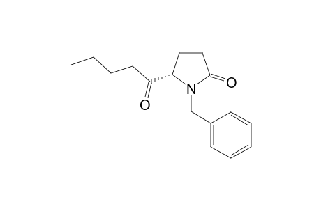 1-(Phenylmethyl)-[1'-oxo-1'-pentyl]-2-pyrrolidinone