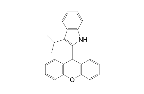 3-isopropyl-2-(9H-xanthen-9-yl)-1H-indole