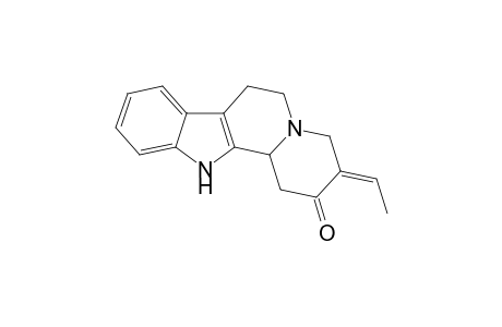 3-Ethylidene-1,2,3,4,6,7,12,12b-octahydroindolo[2,3-a]quinolizin-2-one