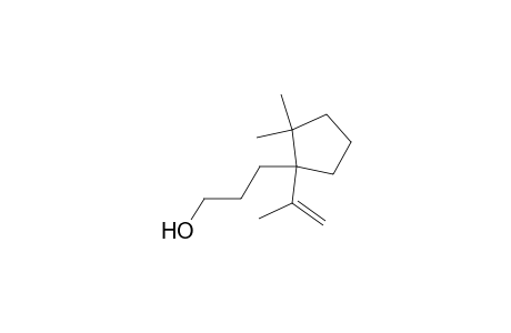Cyclopentanepropanol, 2,2-dimethyl-1-(1-methylethenyl)-