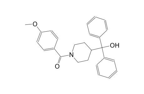 [1-(4-methoxybenzoyl)-4-piperidinyl](diphenyl)methanol