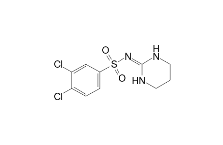 3,4-dichloro-N-(hexahydro-2-pyrimidinylidene)benzenesulfonamide