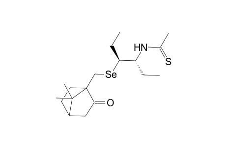(3S,4R)-3-(Camphorseleno)-4-(thioacetamido)hexane