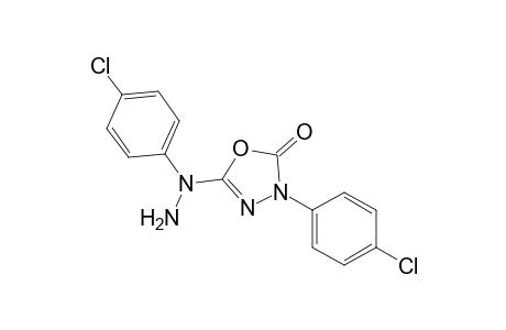 4-(4- Chlorophenyl)-2-(4-chlorophenylhydrazin-1-yl)-1,3,4-oxadiazolin-5-one