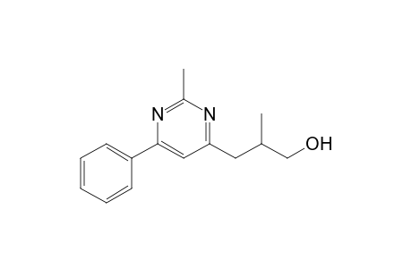 2-Methyl-3-(2-methyl-6-phenylpyrimidin-4-yl)propan-1-ol
