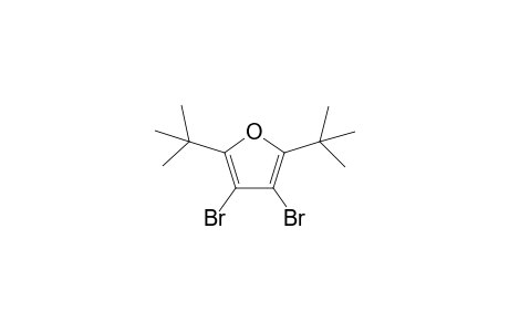 3,4-bis(bromanyl)-2,5-ditert-butyl-furan