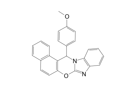 14-(4-Methoxyphenyl)-14H-naphtho[1',2':5,6][1,3]oxazino[3,2-a]benzimidazole