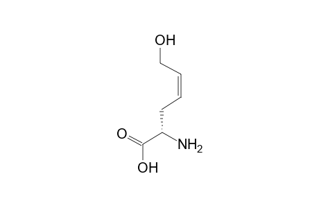 (Z,2S)-2-Amino-6-hydroxyhex-enoic acid