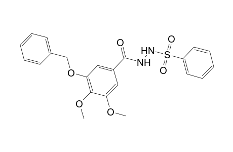 3-Benzyloxy-4,5-dimethoxybenzoic Acid 2-benzenesulfonylhydrazide