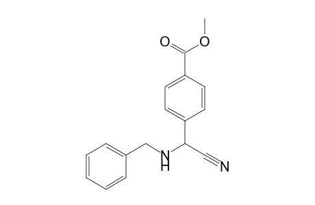 Methyl 4-[Cyano(benzylamino)methyl]benzoate