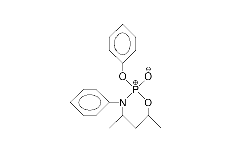 4,6-Dimethyl-2-oxo-2-phenoxy-3-phenyl-1,3,2-oxazaphosphorinane