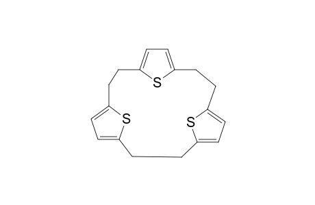 19,20,21-Trithiatetracyclo[14.2.1.1(3,6).1(9,12)]henicosa-4,6,10,12,16,18-hexaene ([2.2.2](2,5)thiophenophane, SSS-trimer)
