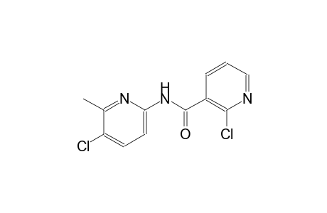 3-pyridinecarboxamide, 2-chloro-N-(5-chloro-6-methyl-2-pyridinyl)-