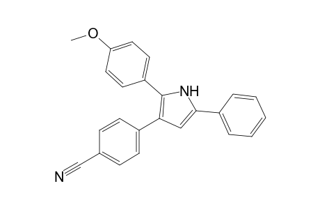 4-[2-(4-Methoxyphenyl)-5-phenyl-1H-pyrrol-3-yl]benzonitrile