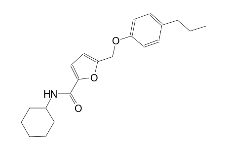N-cyclohexyl-5-[(4-propylphenoxy)methyl]-2-furamide