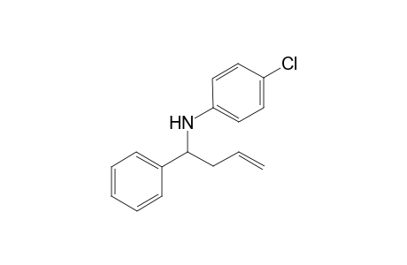 4-Chloro-N-(1-phenylbut-3-enyl)aniline