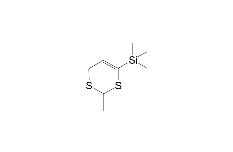 Trimethyl-(2-methyl-4H-1,3-dithiin-6-yl)silane