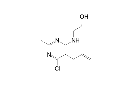 ethanol, 2-[[6-chloro-2-methyl-5-(2-propenyl)-4-pyrimidinyl]amino]-