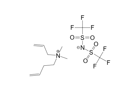 ALLYLDIMETHYLHOMOALLYLAMMONIUM-BIS-(TRIFLUOROMETHANESULFONYL)-IMIDE;[A(HA)MM]-AM-TFSI