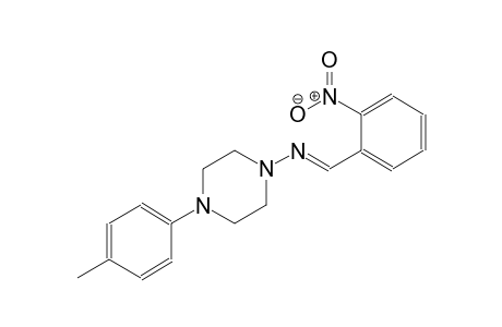 1-piperazinamine, 4-(4-methylphenyl)-N-[(E)-(2-nitrophenyl)methylidene]-