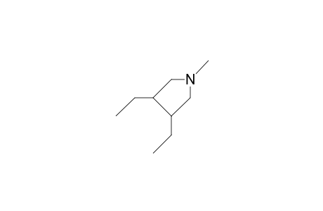 trans-3,4-DIETHYL-1-METHYLPYRROLIDINE