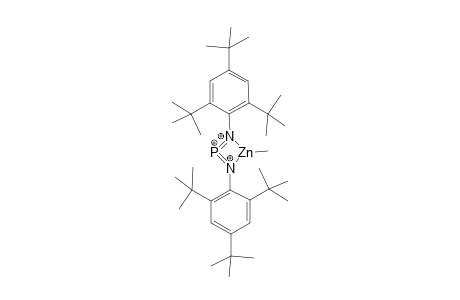 {(Methyl-zinc)-bis[(2',4',6'-tri-t-butylphenyl)amino]-phosphane]
