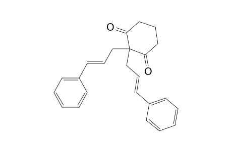 1,3-Cyclohexanedione, 2,2-bis(3-phenyl-2-propenyl)-, (E,E)-