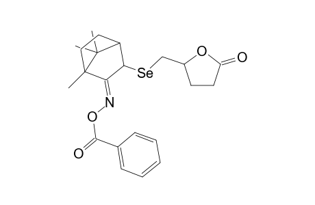 2-[(2-Benzoyloxyimino-3-selenobornyl)methyl]-3,4-dihydrofuran-5-one