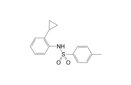 4-Methylbenzenesulfonic acid, N-(2-cyclopropylphenyl)amide