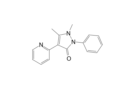 1,5-dimethyl-2-phenyl-4-(pyridin-2-yl)-1,2-dihydro-3H-pyrazol-3-one