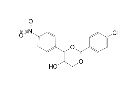 1,3-dioxan-5-ol, 2-(4-chlorophenyl)-4-(4-nitrophenyl)-