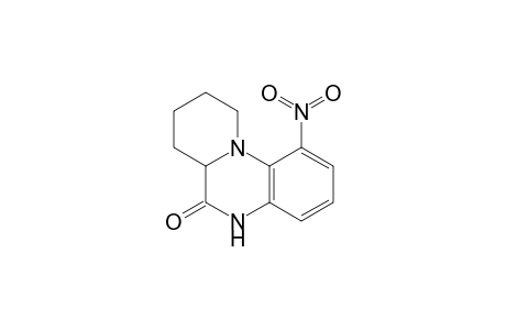 1-nitro-5,6a,7,8,9,10-hexahydropyrido[1,2-a]quinoxalin-6-one