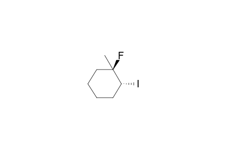 trans-1-Fluoro-2-iodo-1-methylcyclohexane