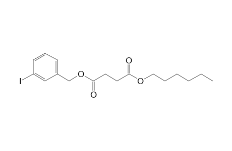 Succinic acid, hexyl 3-iodobenzyl ester