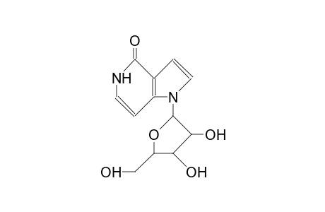 1-(B-D-Arabinofuranosyl)-4-oxo-4,5-dihydro-1H-pyrrolo(3,2-C)pyridine