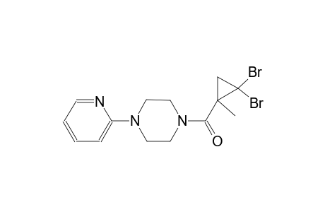 1-[(2,2-dibromo-1-methylcyclopropyl)carbonyl]-4-(2-pyridinyl)piperazine