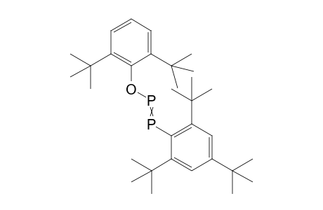 1-(2,6-di-tert-butylphenoxy)-2-(2,4,6-tri-tert-butylphenyl)diphosphene