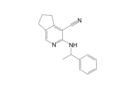 6,7-Dihydro-3-[(1'-phenylethyl)amino]-5H-[2]pyrindin-4-carbonitrile