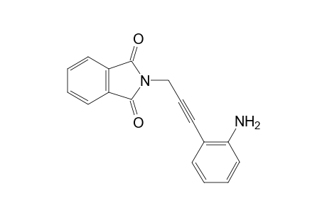 2-(3-(2-aminophenyl)prop-2-yn-1-yl)isoindoline-1,3-dione