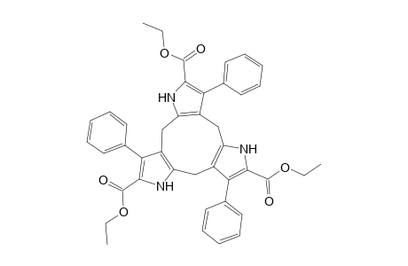 Triethyl 3,7,11-triphenylcyclonona[1,2-b:4,5-b':7,8-b"]tripyrrole-2,6,10-tricarboxylate