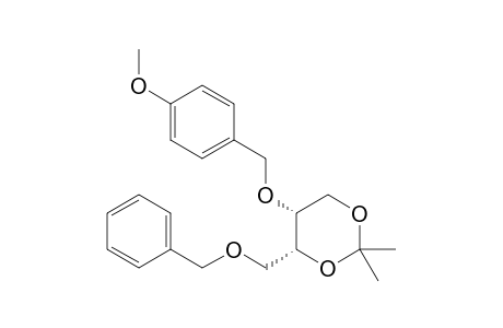 (2R,3R)-1-Benzyloxy-2,4-isopropylidenedioxy-3-(4-methoxybenzyloxy)butane