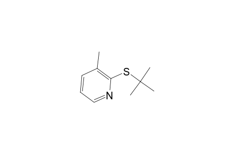 3-Picoline, 2-(tert-butylthio)-