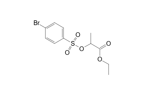 Propanoic acid, 2-[[(4-bromophenyl)sulfonyl]oxy]-, ethyl ester, (S)-