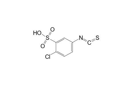 Benzenesulfonic acid, 2-chloro-5-isothiocyanato-