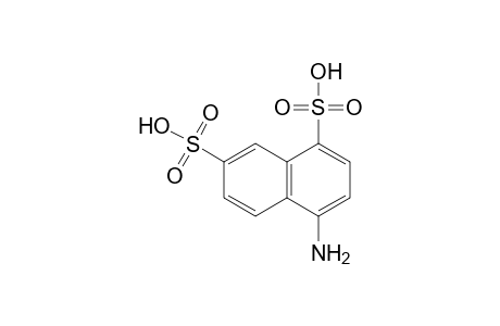 4-amino-1,7-naphthalenedisulfonic acid