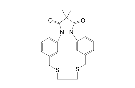 13,14-(dimethylmalonyl-2,5-dithia-13,14-diaza[6.2]metacyclophane