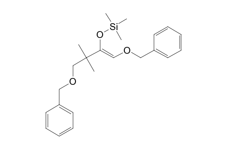 (Z)-1,4-DIBENZYLOXY-3,3-DIMETHYL-2-(TRIMETHYLSILYLOXY)-1-BUTENE